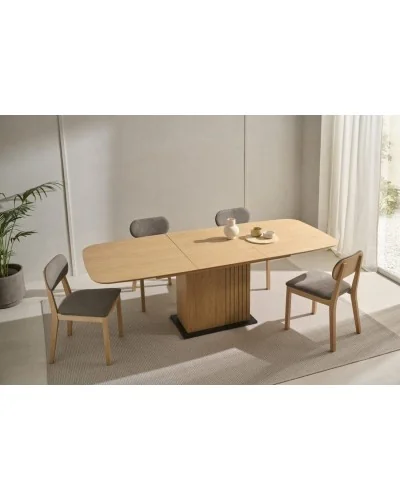 Mesa de comedor moderna extensible 801 - Artemar