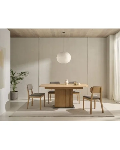 Mesa de comedor moderna extensible 801 - Artemar