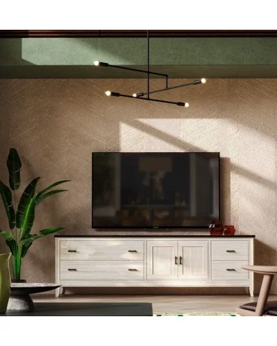 Mueble TV madera Génova GC003 - Grupo Seys