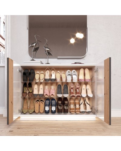 Mueble zapatero moderno lacado Antike Z14 - Franco
