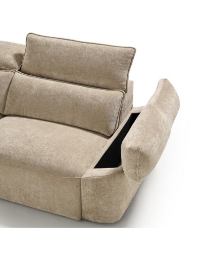 Sofá chaise longue moderno relax Cora – Reyes Ordoñez