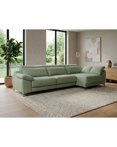 Sofá Chaise longue Moderno Deslizante con patas 1303-04