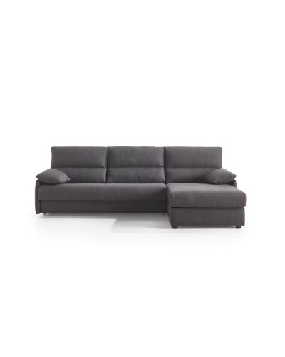 Sofá Cama Italiano Sheila con Chaise Longue y Arcón Colchón 14 cm - Suinta